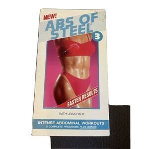 Abs of Steel - V. 3 Beginner/Intermediate (VHS, 1994)